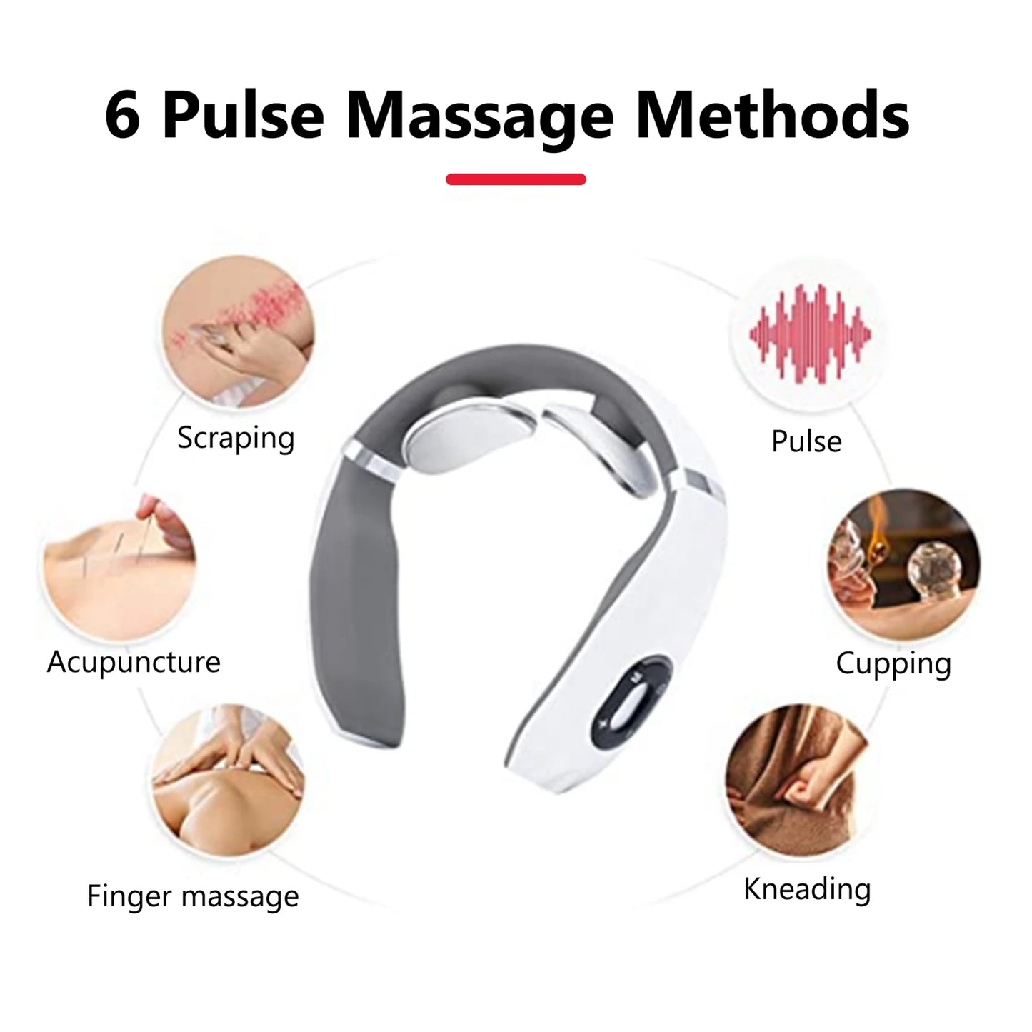 Mini Massageador Elétrico de Pescoço RelaxPrime™