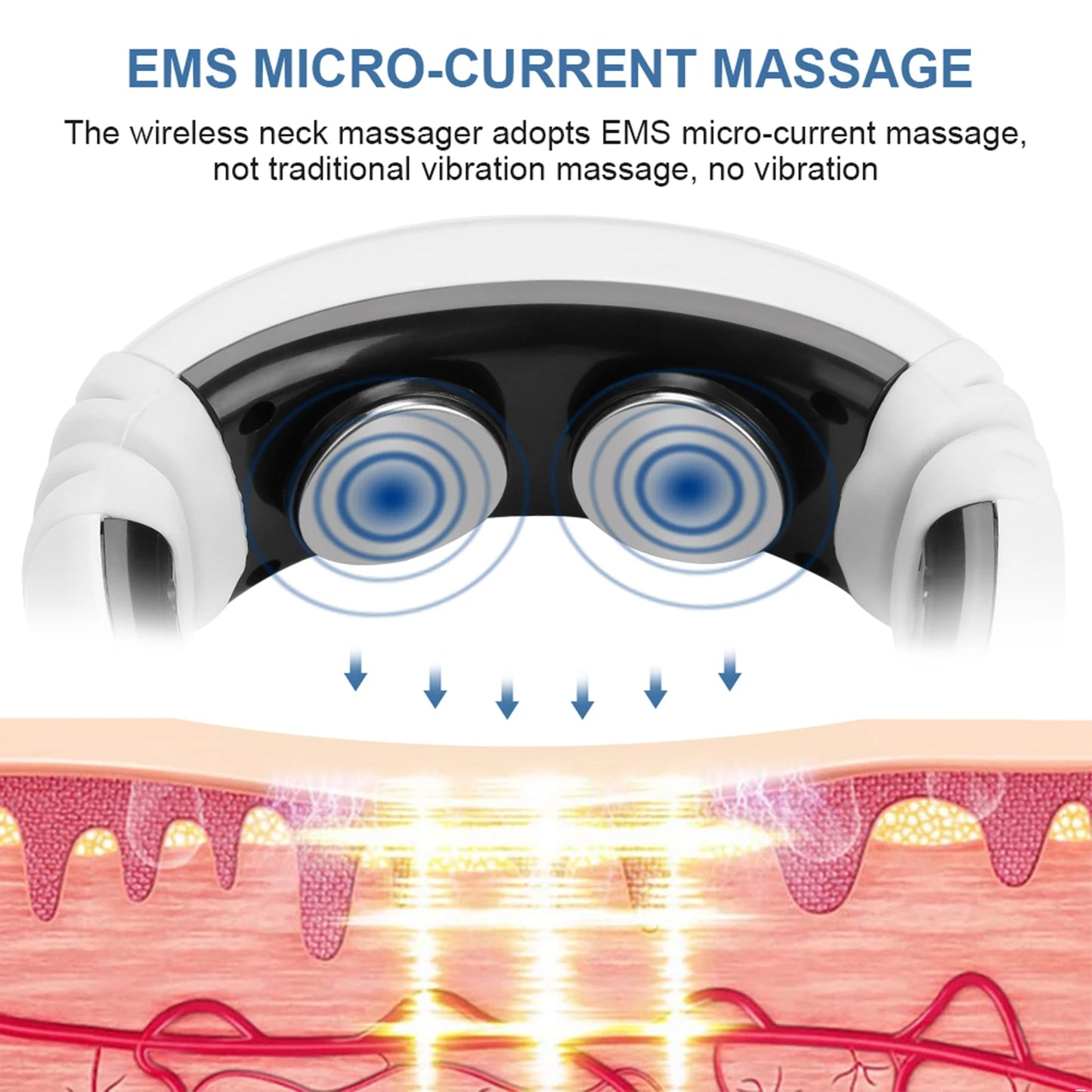 Mini Massageador Elétrico de Pescoço RelaxPrime™