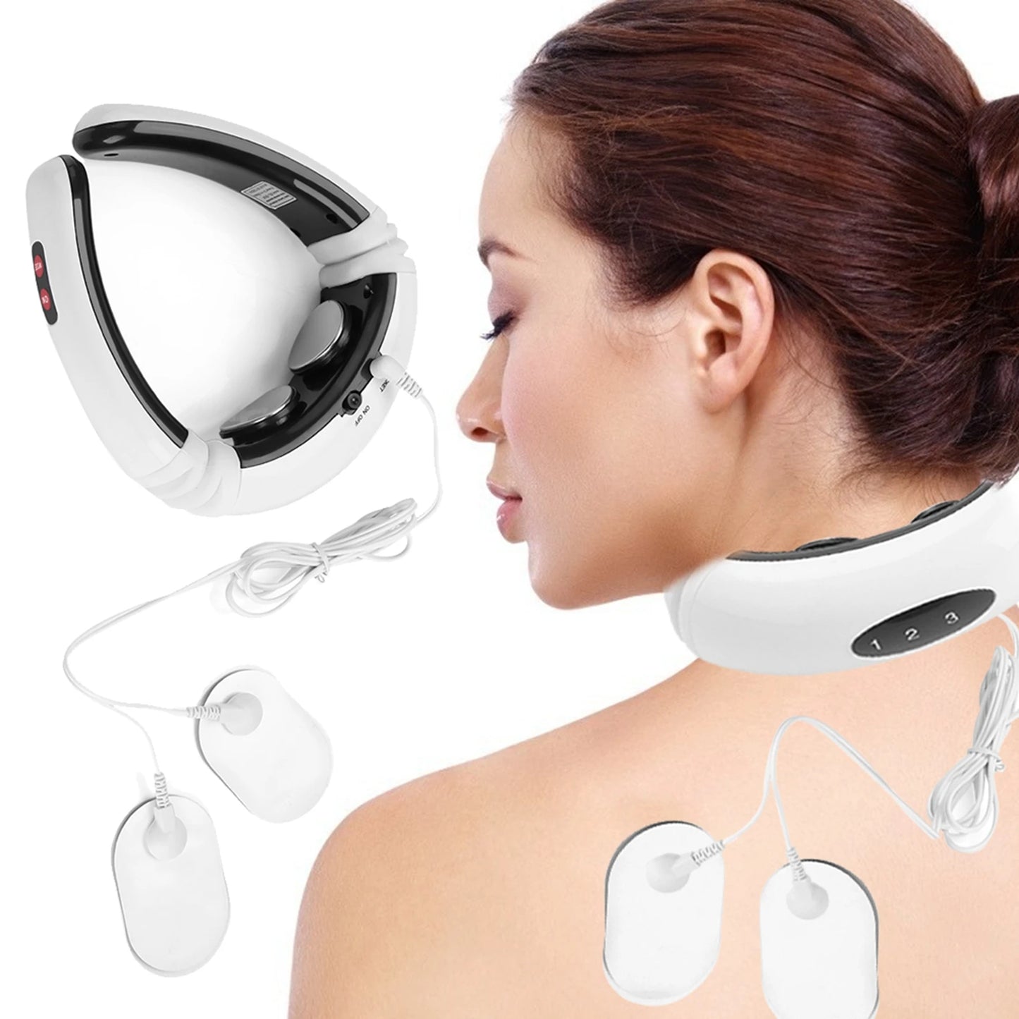 Mini Massageador Elétrico de Pescoço RelaxPrime™